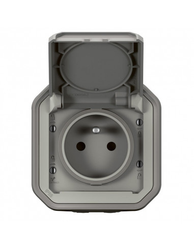 Prise de courant 2P+T Plexo complet...