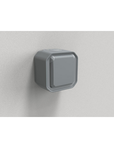 Prise de courant 2P+T Plexo complet...