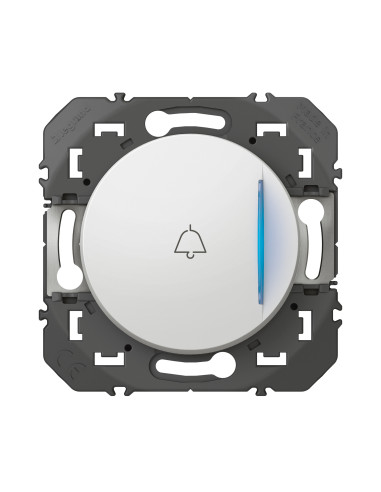 Poussoir simple sonnette avec voyant...