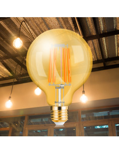 Ampoule LED Filament Ambre... 2