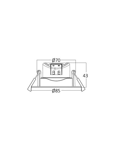 Spot LED Orientable - 7W CCT 630lm IP20