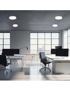 Plafonnier LED saillie rond... 2