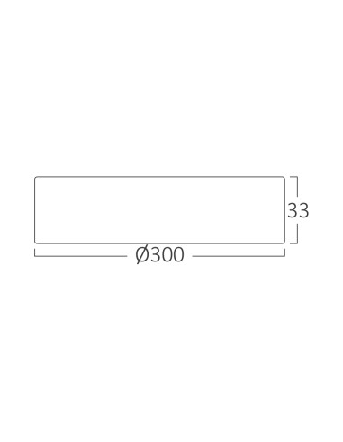 Plafonnier LED saillie rond 24W 4000K...