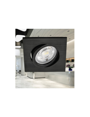 Spot LED Orientable carré - 7W CCT... Spot LED Orientable carré - 7W CCT...