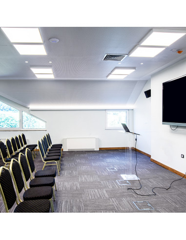 Plafonnier LED saillie carré 24W... Plafonnier LED saillie carré 24W...