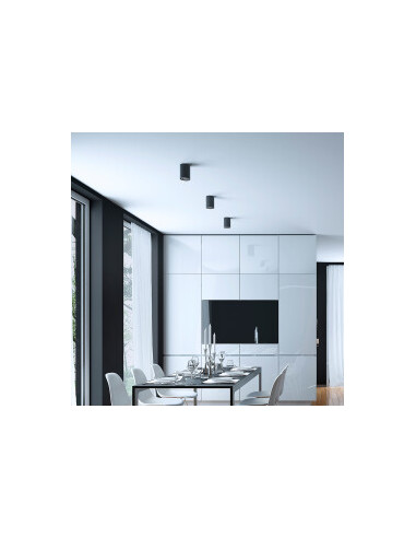 Plafonnier Alu. Rond Orientable -... Plafonnier Alu. Rond Orientable -...