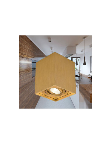 Plafonnier Alu. Carré Orientable -... Plafonnier Alu. Carré Orientable -...