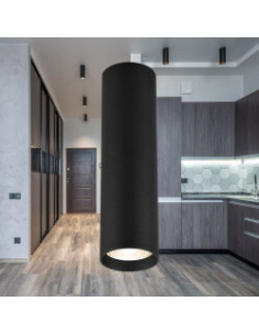 Plafonnier Alu. Rond GU10... 2