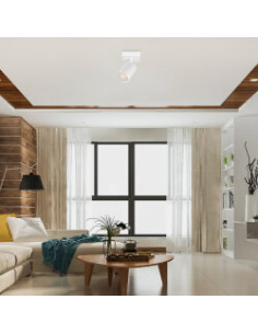 Plafonnier Saillie Carré -... 2