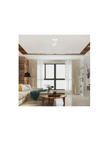 Plafonnier Saillie Carré - GU10 35W...