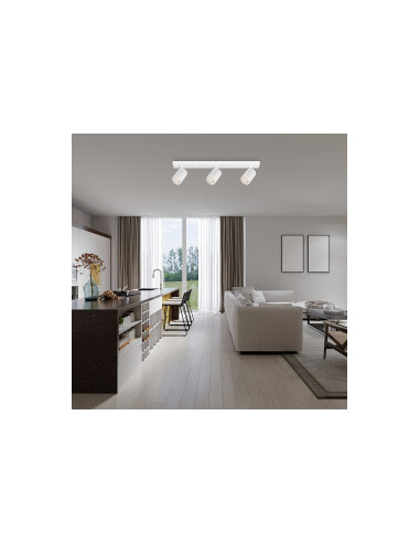 Plafonnier Saillie Rond - (x3) GU10...