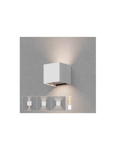 Applique Murale - 1 x G9 IP54 Blanc