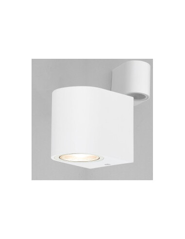 Applique Murale - 1 x GU10 IP44 Blanc Applique Murale - 1 x GU10 IP44 Blanc