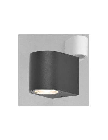 Applique Murale - 1 x GU10 IP44 Gris