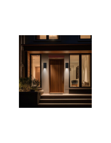 Applique Murale Carré - 2 x GU10 IP44... Applique Murale Carré - 2 x GU10 IP44...