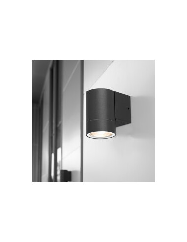 Applique Murale - 1 x GU10 IP44 Gris Applique Murale - 1 x GU10 IP44 Gris