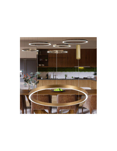 Suspension LED Diam. 60cm - 35W CCT... Suspension LED Diam. 60cm - 35W CCT...