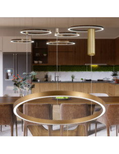 Suspension LED Diam. 80cm -... 2