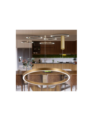 Suspension LED Diam. 80cm - 45W CCT... Suspension LED Diam. 80cm - 45W CCT...