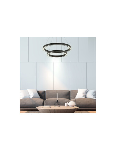 Suspension LED Diam. 60cm- 65W CCT... Suspension LED Diam. 60cm- 65W CCT...