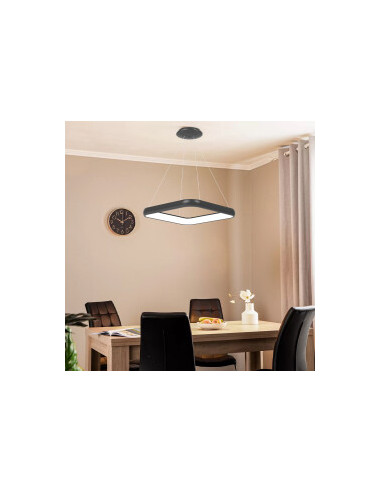 Suspension LED Carré Diam. 58cm - 46W... Suspension LED Carré Diam. 58cm - 46W...
