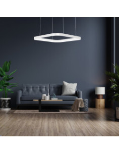 Suspension LED Carré Diam.... 2