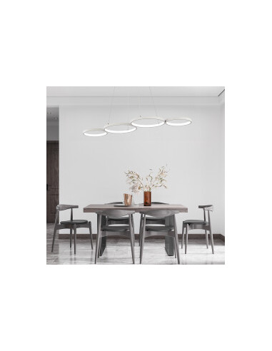 Suspension Décoratif LED Cercle - 60W... Suspension Décoratif LED Cercle - 60W...