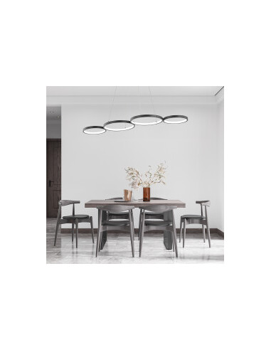 Suspension Décoratif LED Cercle - 60W...