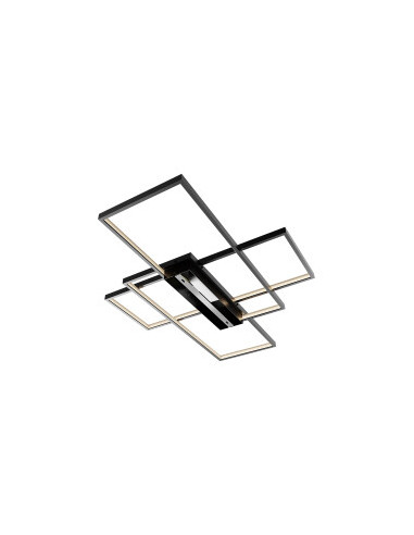 Plafonnier Décoratif LED Carrés - 80W...
