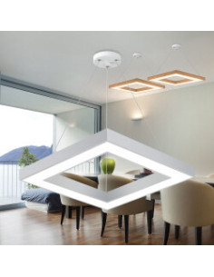 Suspension LED Carré Diam.... 2