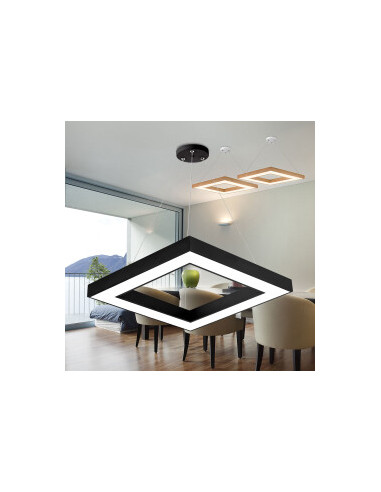 Suspension LED Carré Diam. 60cm - 45W...