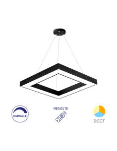 Suspension LED Carré Diam....