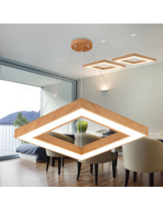 Suspension LED Carré Diam.... 2