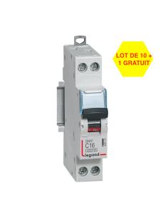 Lot de 10 Disjoncteurs...