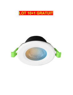 LOT DE 10 Spot LED étanche...