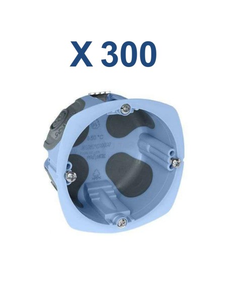 Lot de x300 Boîtes simple Diam.67mm / P.40mm - 52061