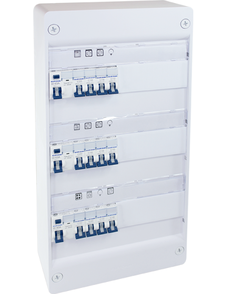 Tableau Électrique monté-câblé - Prêt à poser pour Logement T3 ou T4