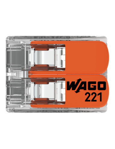 Borne de raccordement WAGO a levier...