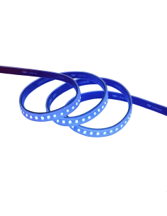 Ruban LED Bleu 16W/m -...