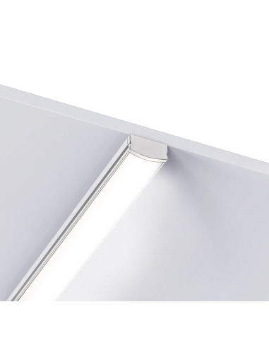 Profilé en aluminium de surface de 2M...