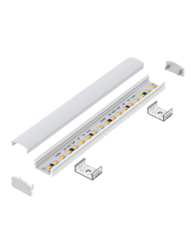 Profilé en aluminium de surface de 2...