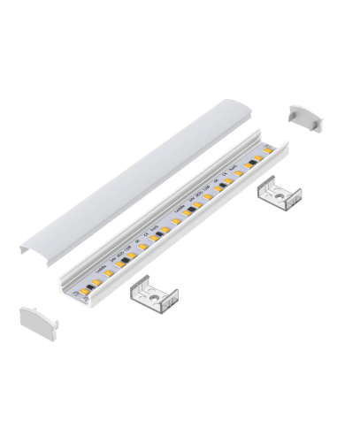 Profilé en aluminium de surface de 1...