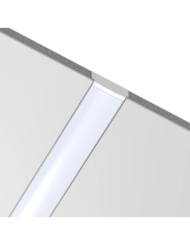 Profilé en aluminium pour plâtre de 2...