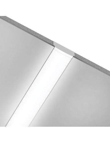 Profilé en aluminium pour plâtre de 2...