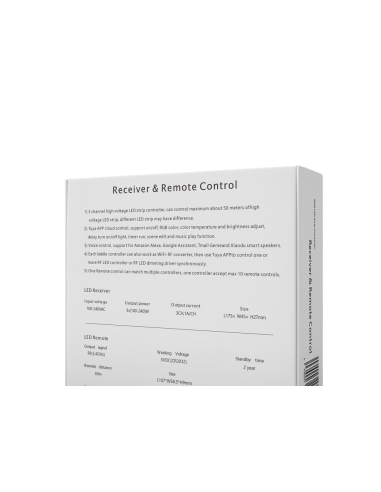 Kit contrôleur de ruban LED RGB -...