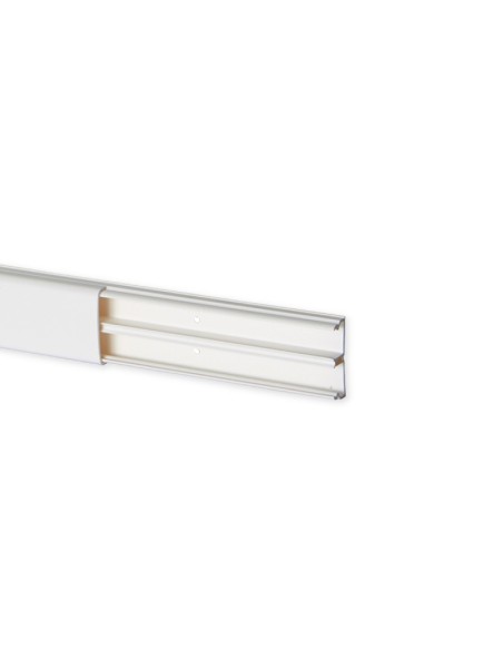 IBOCO - Moulure Optima TM 32x12,5 2 compartiment blanche 2ML