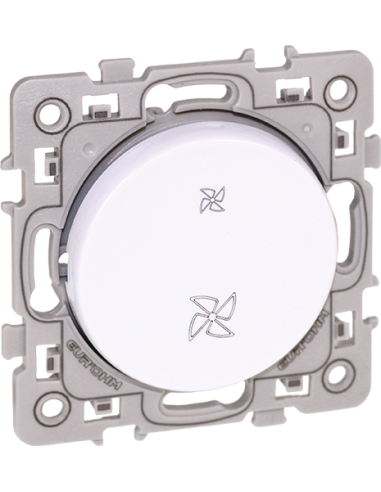 Poussoir commande VMC Hygro