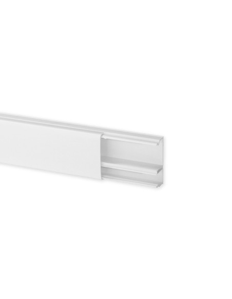 IBOCO - Moulure Optima TM 52x20 2 compartiments blanche 2ML