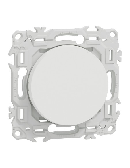 Odace 2025 - Va-et-vient ou poussoir - 10AX - Blanc craie