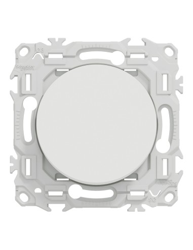 Odace 2025 - Va-et-vient ou poussoir - 10AX - Blanc craie